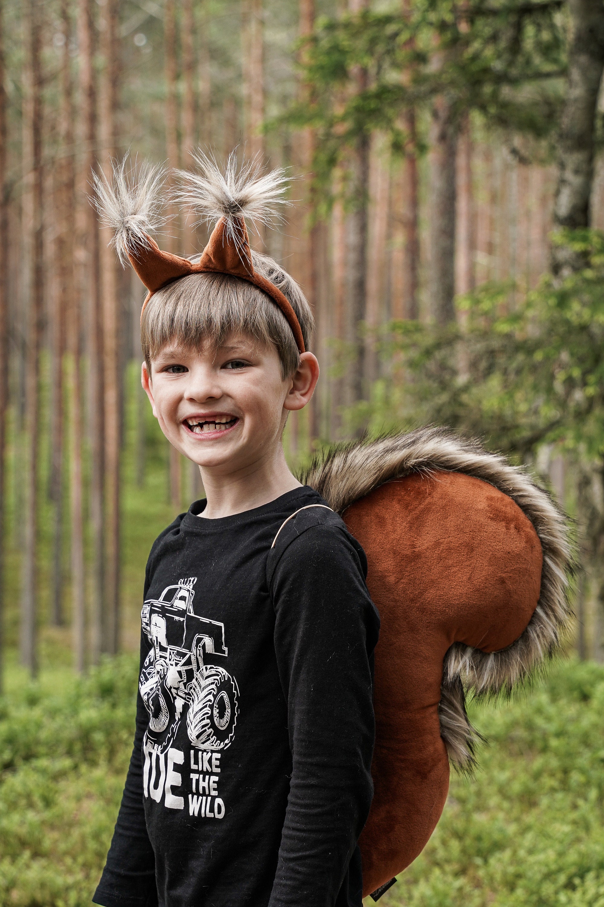 DIY déguisement : réaliser un serre-tête écureuil pour enfant - Marie Claire