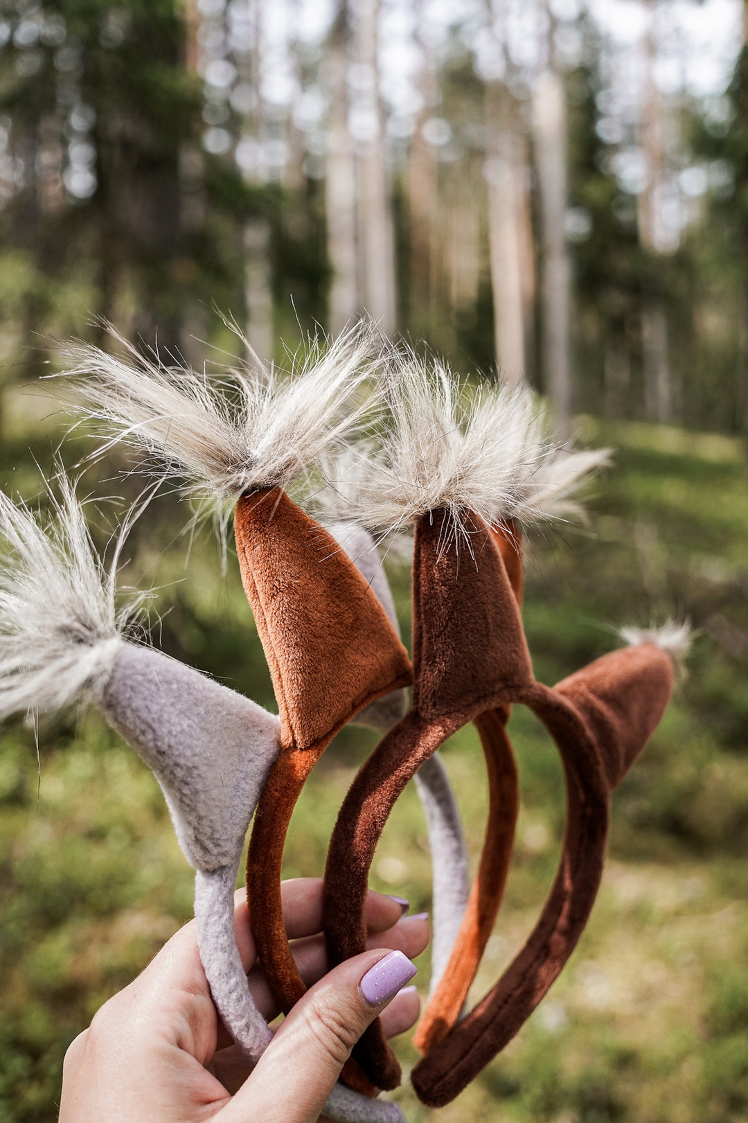 Eichhörnchen-Kostüm-Set – Stirnband Mit Ohren, Schwanz, Fliege & Garnrock, Plüsch, Für Karneval, Halloween & Mottopartys