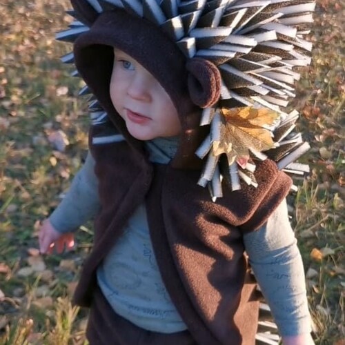Hedgehog Costume for Kids - Kids Costume - Animal Costume - Handmade Costume - Halloween costume