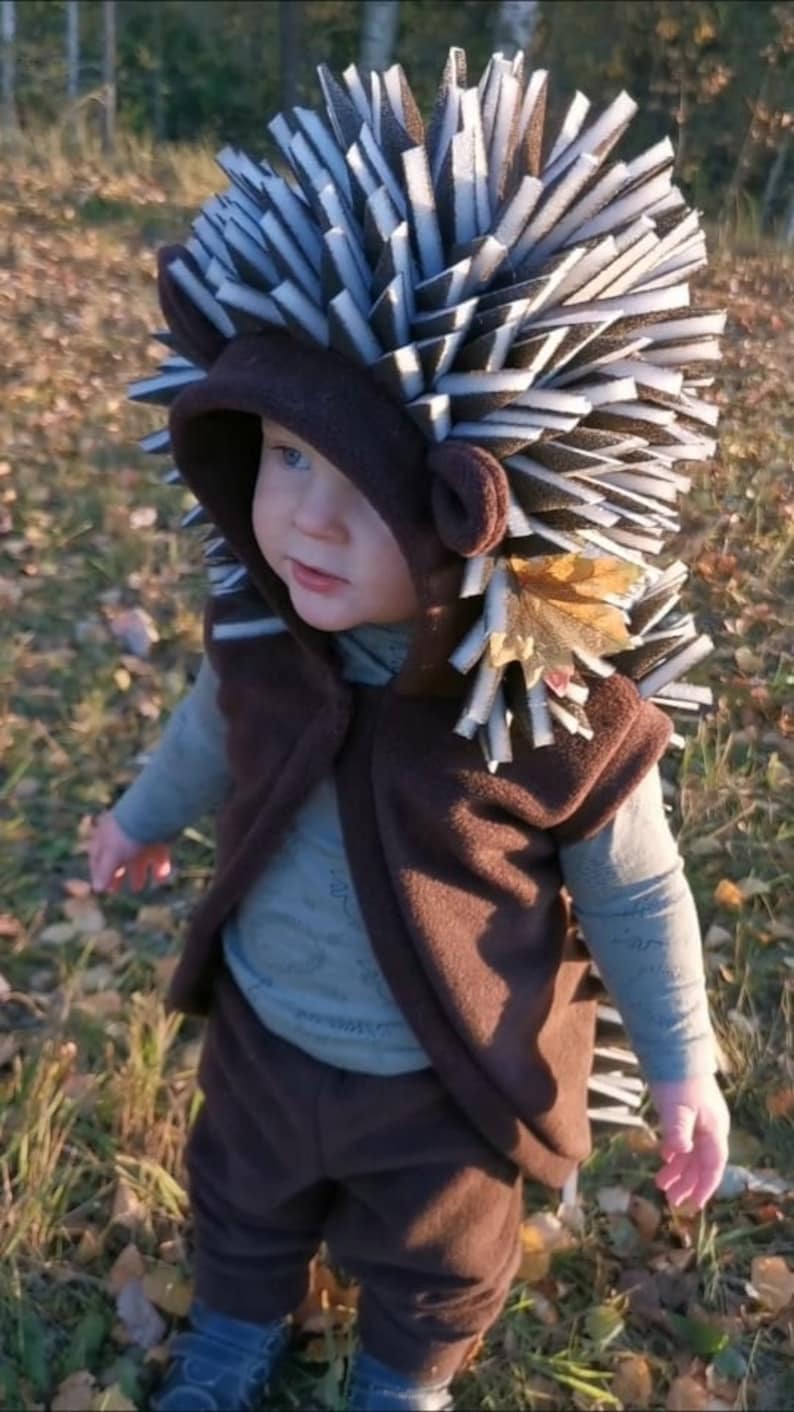 Hedgehog Costume for Kids Kids Costume Animal Costume Etsy