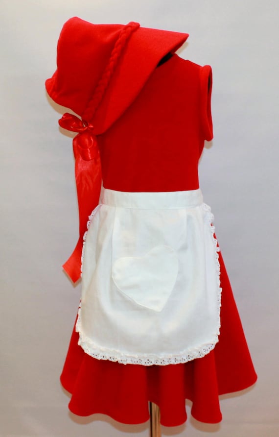 Costume Cappuccetto Rosso Costume Bambina Costume Bambini | Etsy Italia