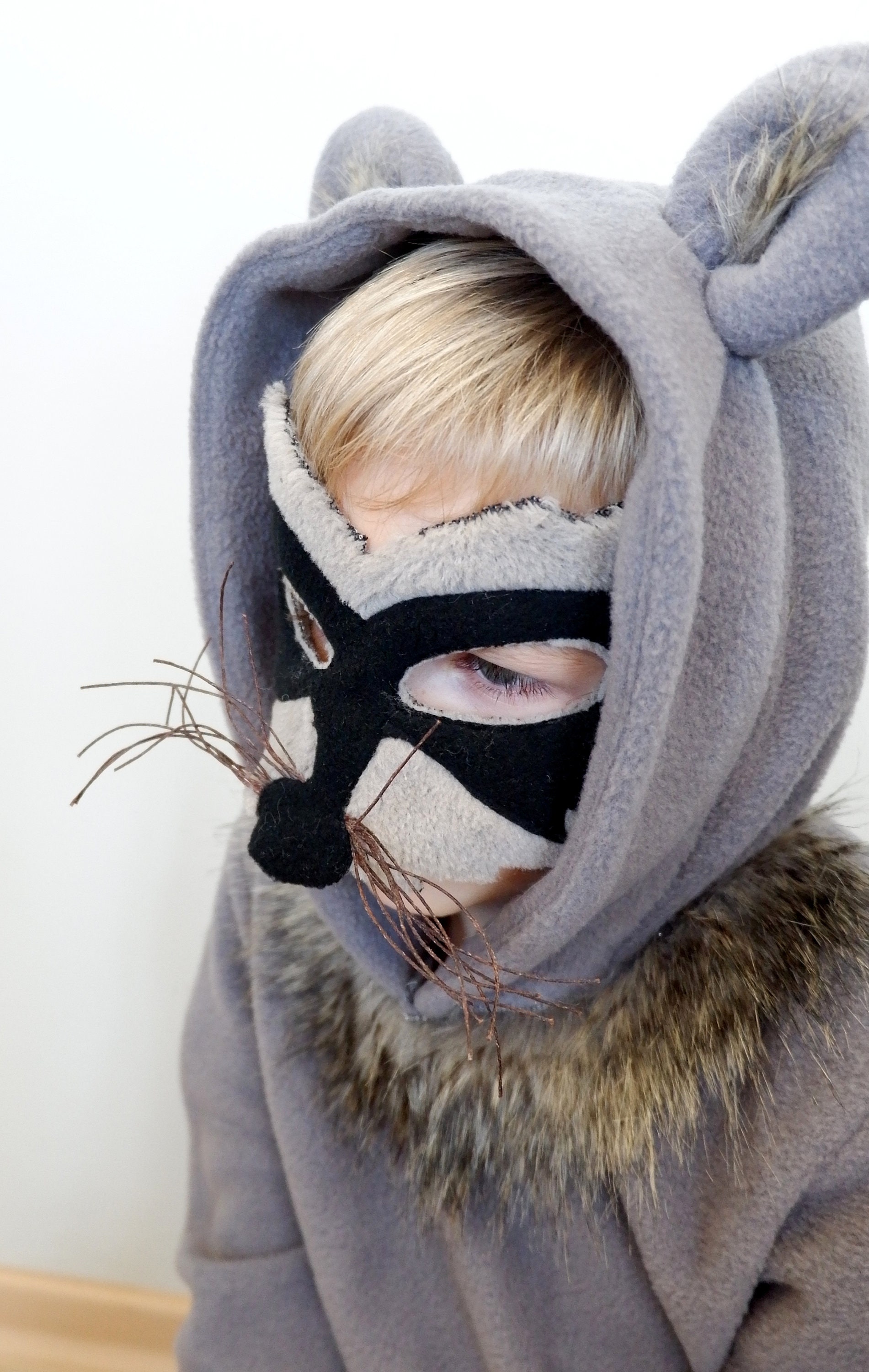 Raccoon Costume Kids Raccoon Costume Animal Costume Etsy