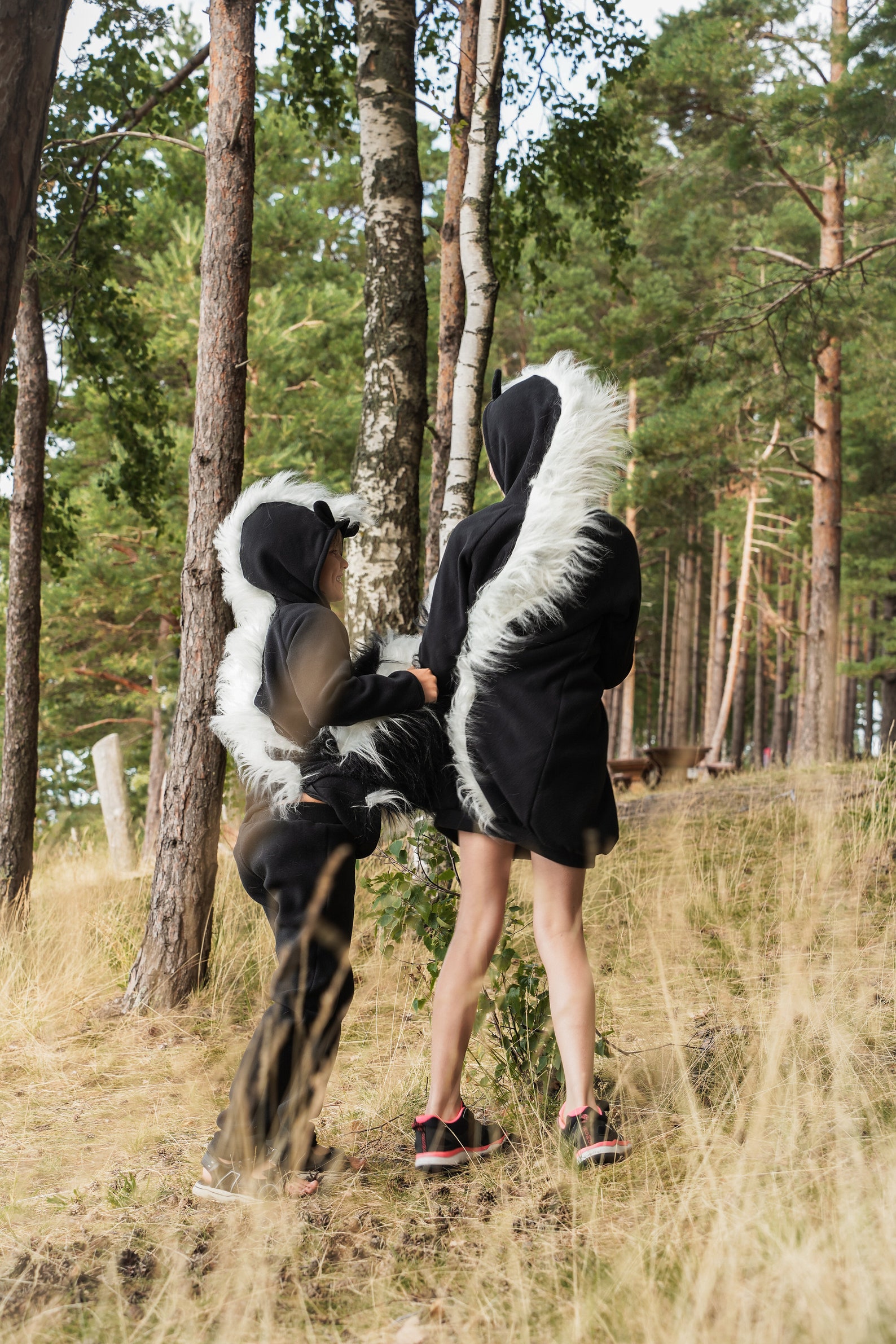 Skunk Dress for Girls Kids Skunk Costume Animal Costume | Etsy