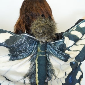 Swallowtail Butterfly Costume for Adults Butterfly Wings Handmade Costume Halloween Costume image 5