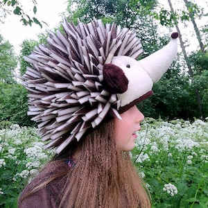 Hedgehog Hat for Kids - Kids Costume - Handmade costume - Halloween costume