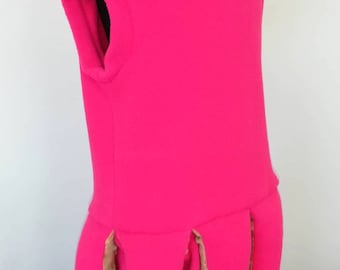 READY TO SHIP Fleece Octopus Costume pink color