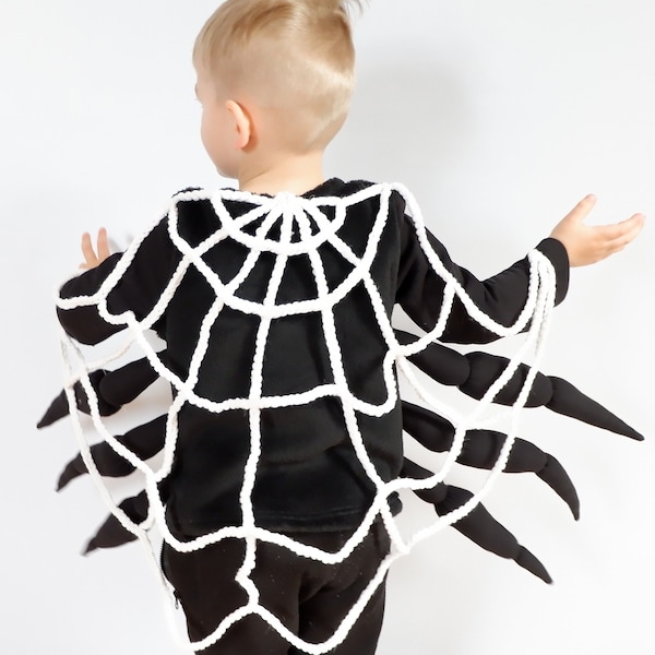 Spider Costume - Spider Toddler Costume - Kids Costume - Handmade Costume - Halloween Costume