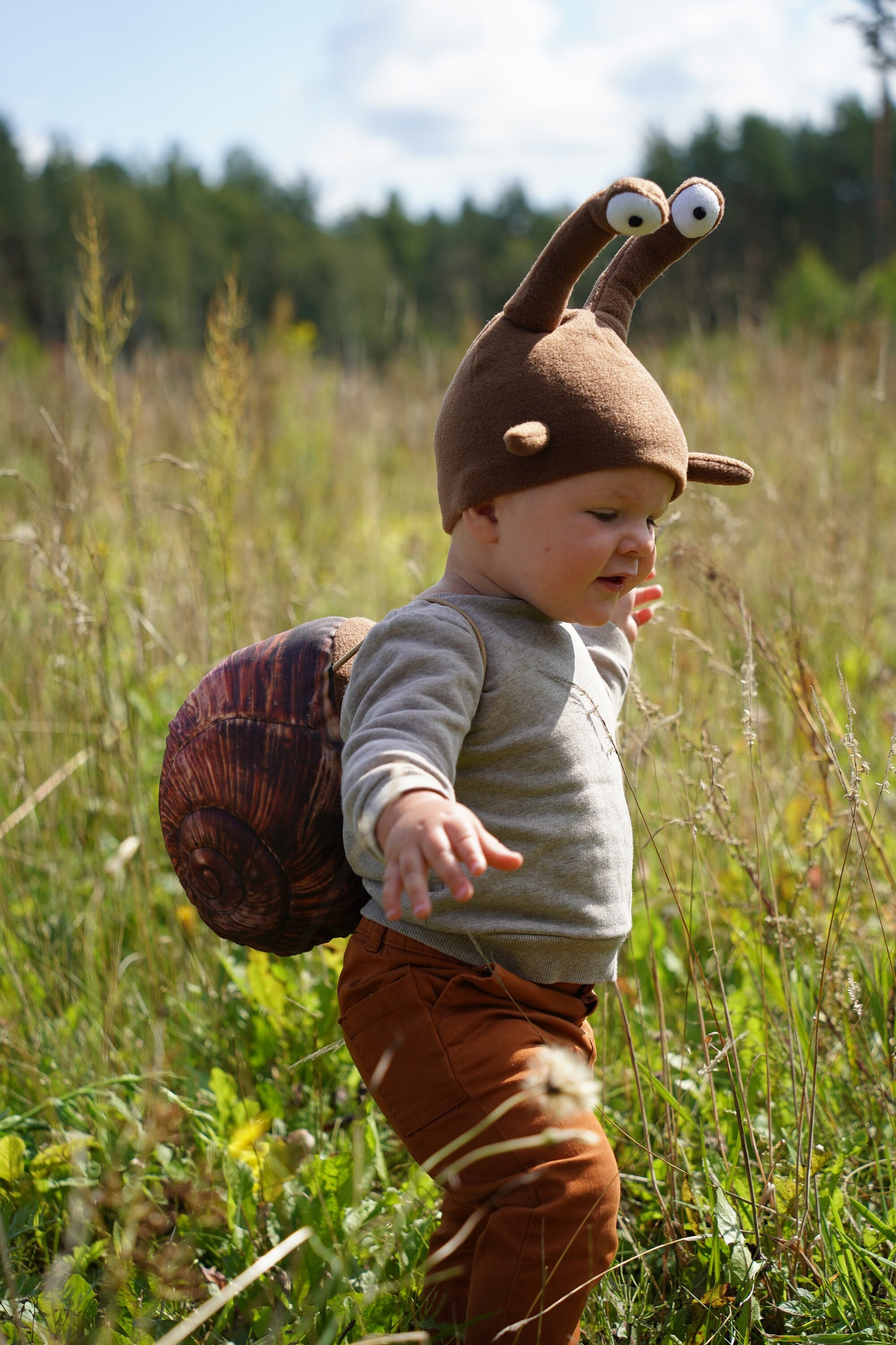 Snail Costume for Babies Handmade Costume Halloween | Etsy UK