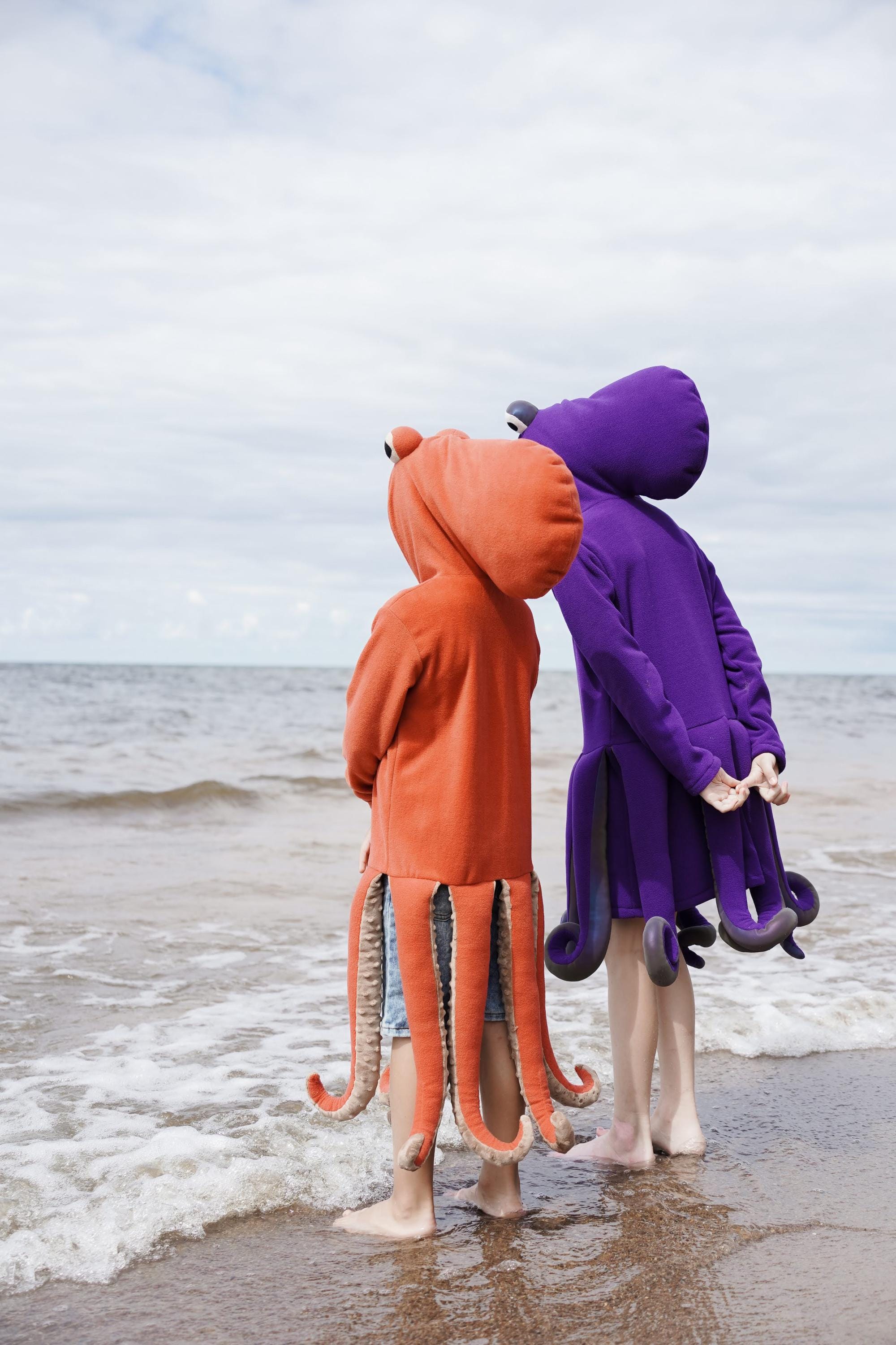 Carnevale Polipo Costumi Carnevale Tema Mare Squid Girl Costume Italia