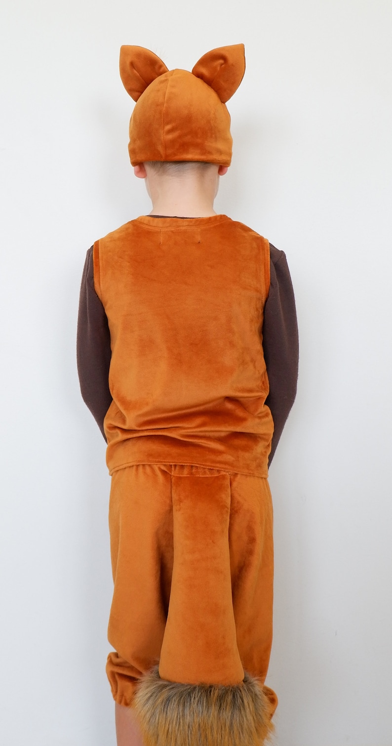Fox Boy Costume Toddler Costume Kids Costume Handmade Etsy