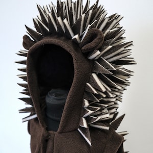 Hedgehog Vest for Kids Hedgehog Costume Handmade Costume image 6