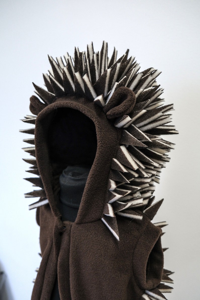 Hedgehog Vest for Kids Hedgehog Costume Handmade Costume image 6