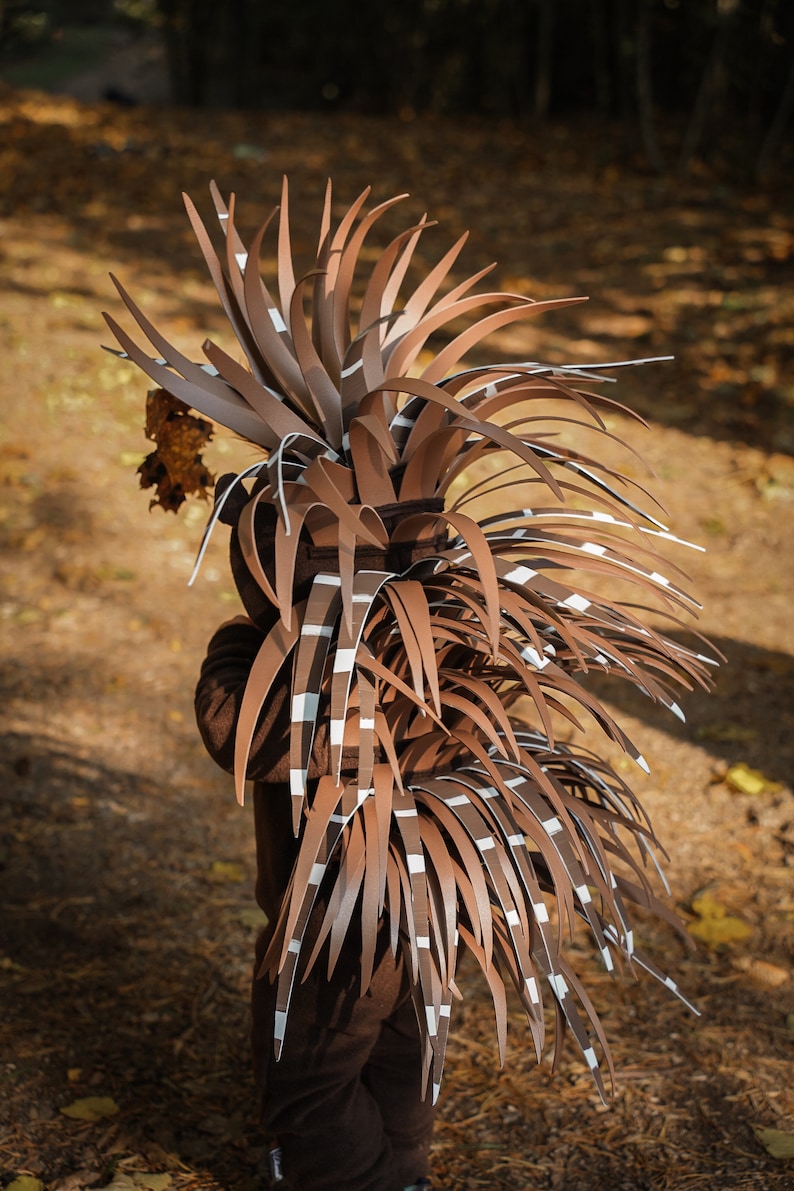 Porcupine Costume for Kids Kids Costume Animal Costume Handmade Costume Halloween Costume image 2