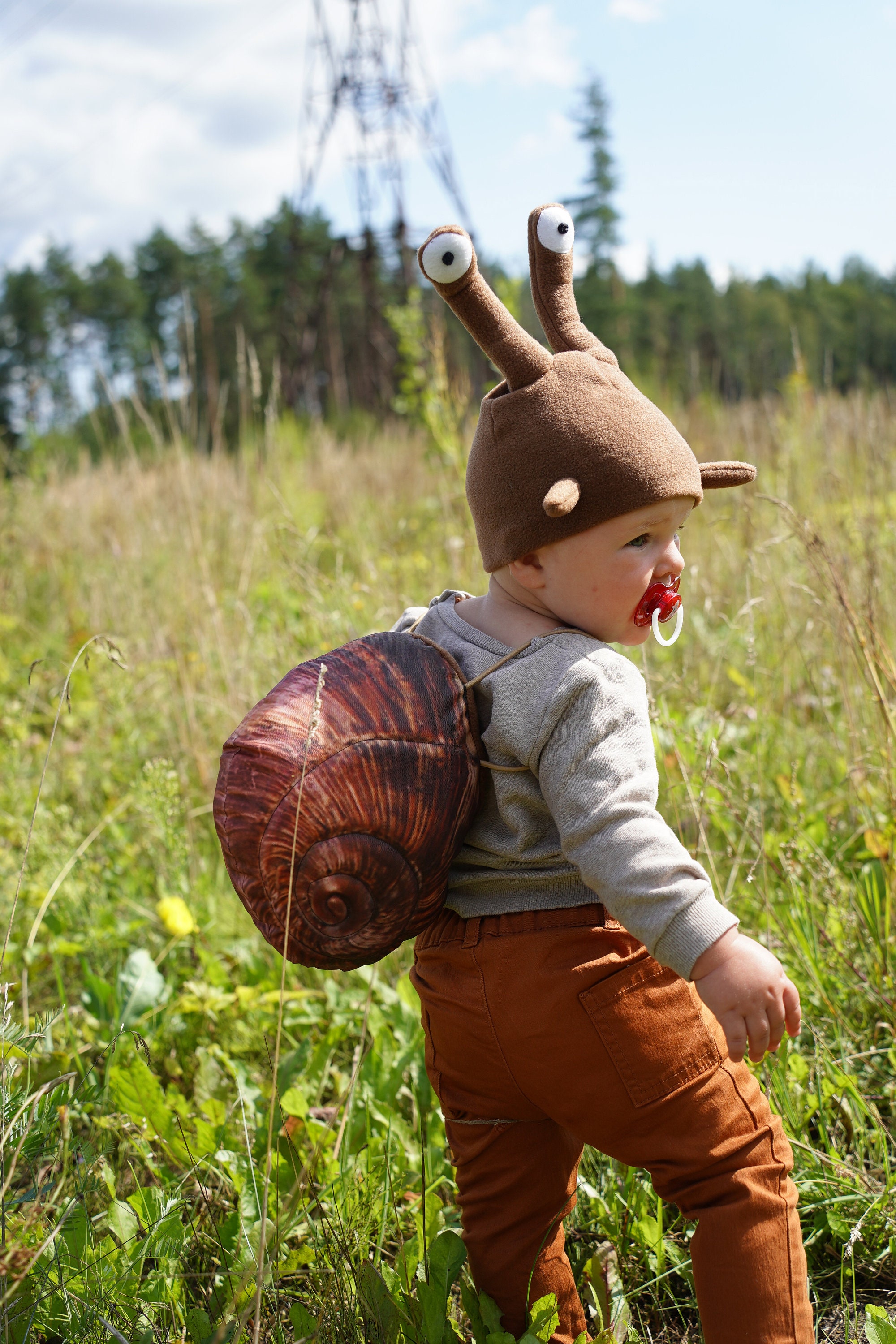 Snail Costume for Babies Handmade Costume Halloween | Etsy UK