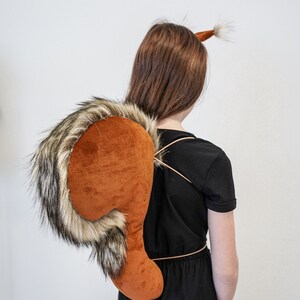 Mädchen-Giraffen-Kostüm 6-teilig – Inkl. Stirnband, Fliege, Schwanz, Pfoten, Hemd & Tutu-Rock, Größe 3-4 Jahre