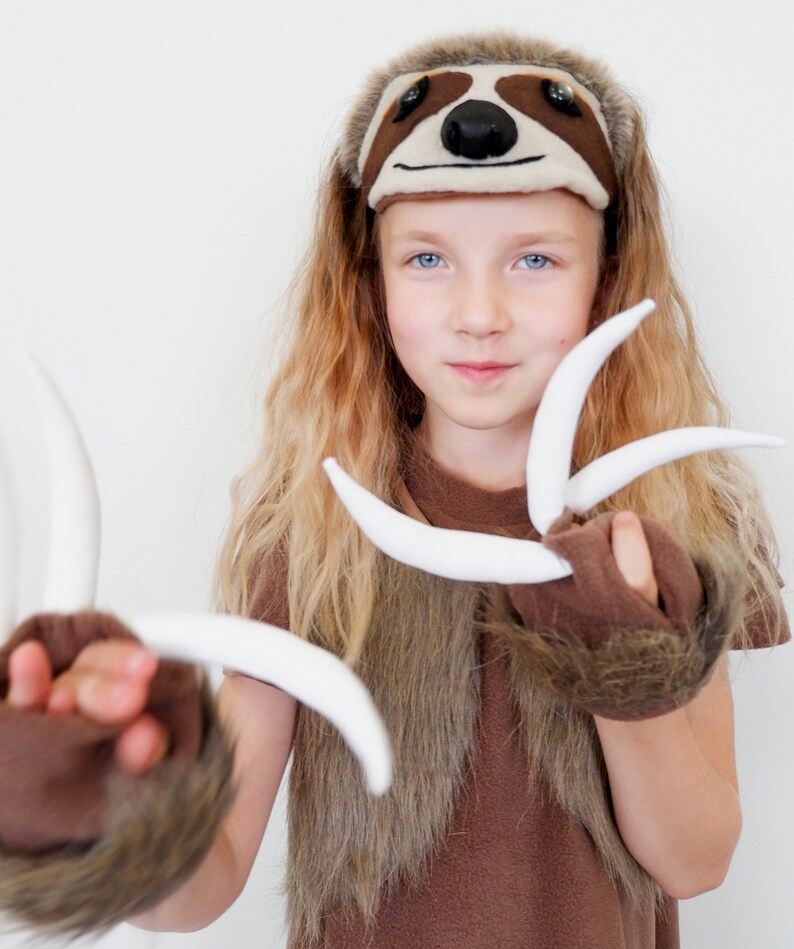 2t sloth costume clip art