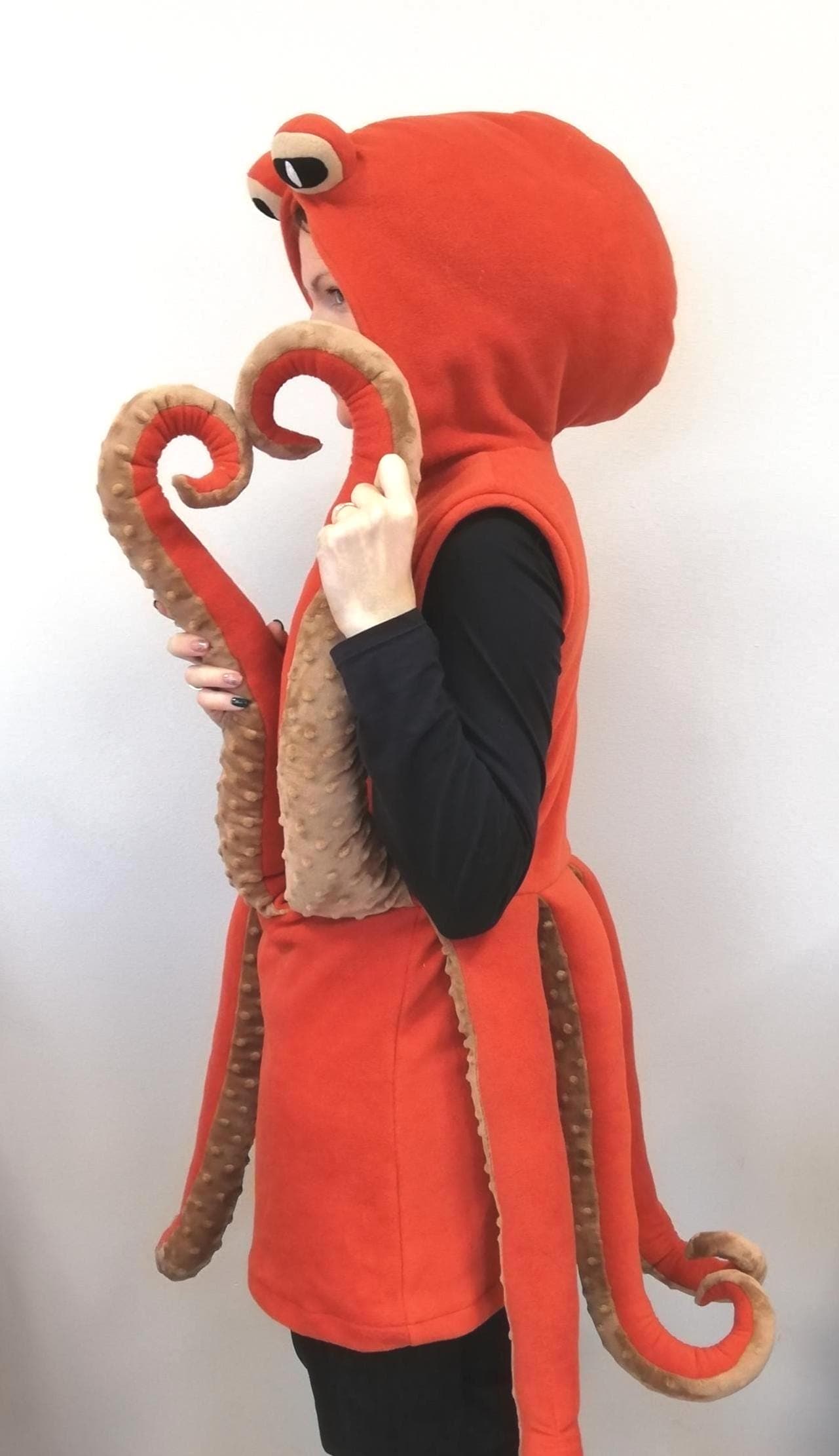 READY TO SHIP! Octopus Costume for Adults - Adult Squid Costume - Ocean Animal Costume - Handmade Costume - Halloween Costume