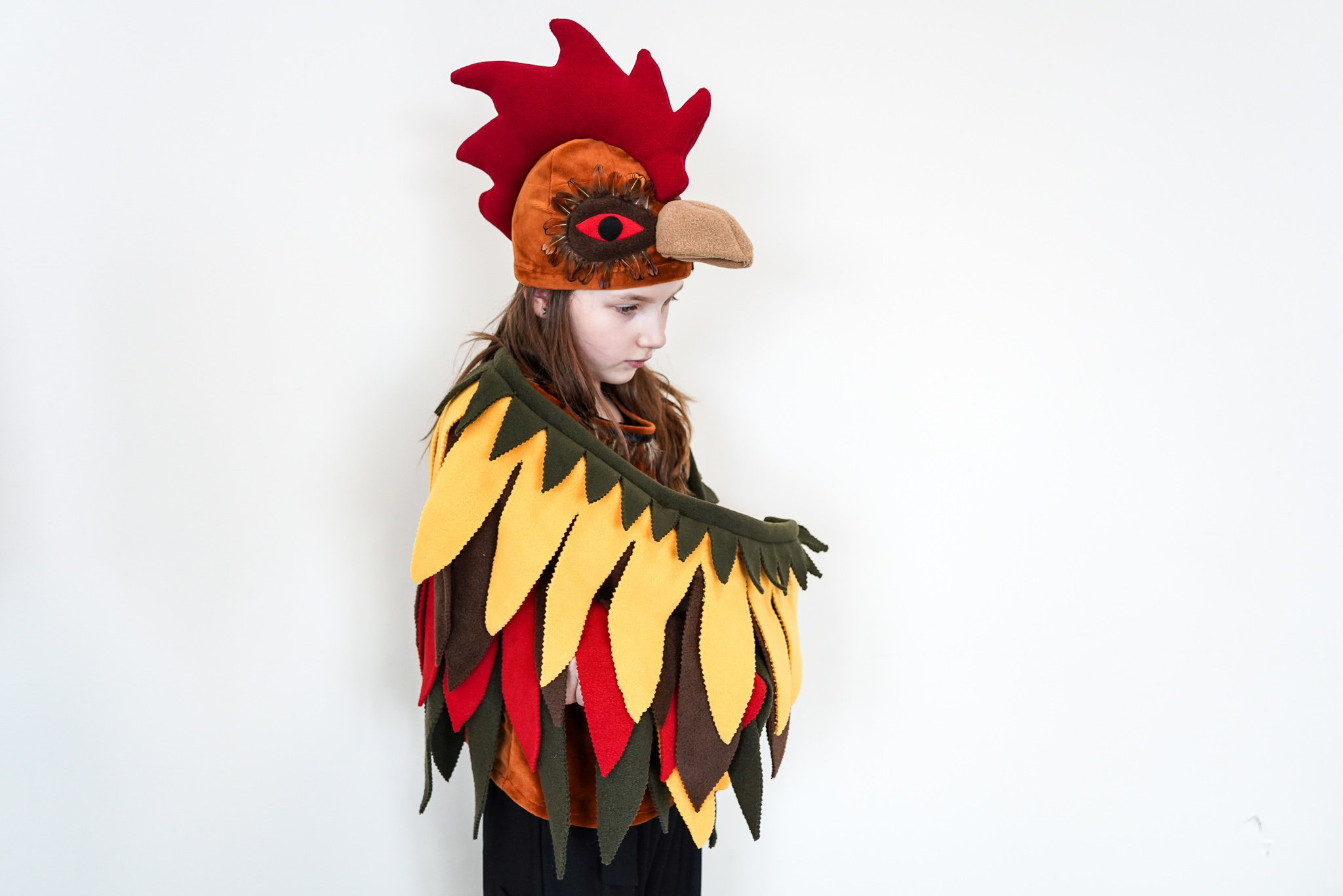 Rooster Costume Bird Costume Kids Rooster Costume Farm Etsy