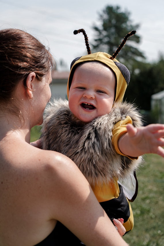 Disfraz de Abeja fuzzy para bebés
