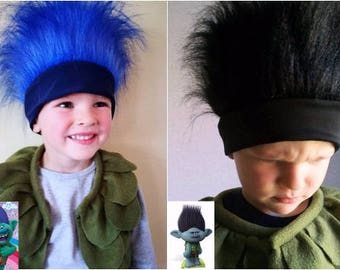 Ramo Capelli - Capelli Trolls - Costume Trolls - Costume fatto a mano - Costume di Halloween