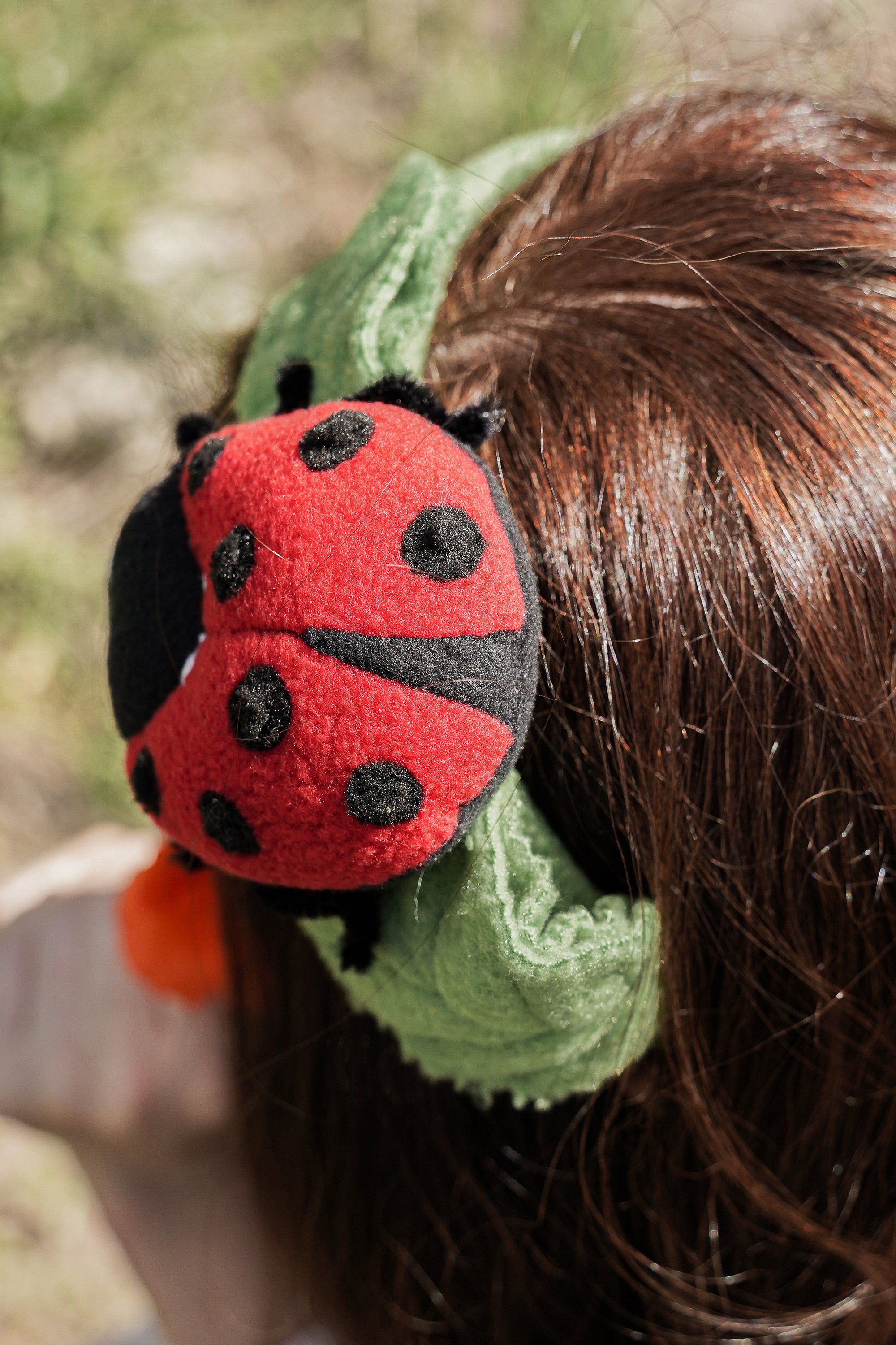 Ladybug Headband for Adults Ladybug Girl Costume Handmade Etsy UK