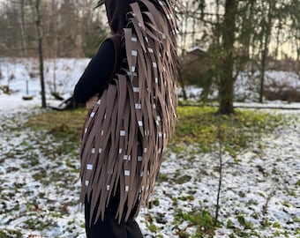 Handmade Adut Fleece Porcupine Costume with Hoodie