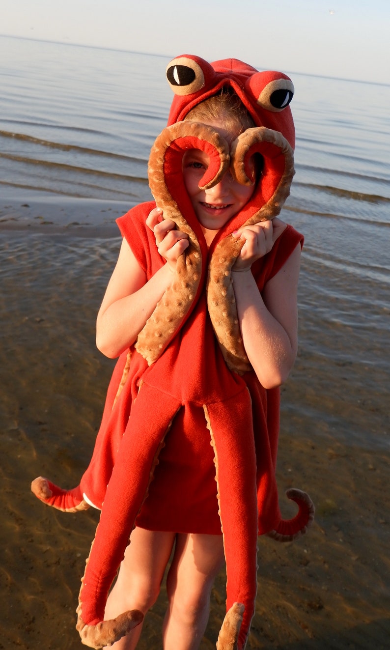Kids Halloween Costume Octopus