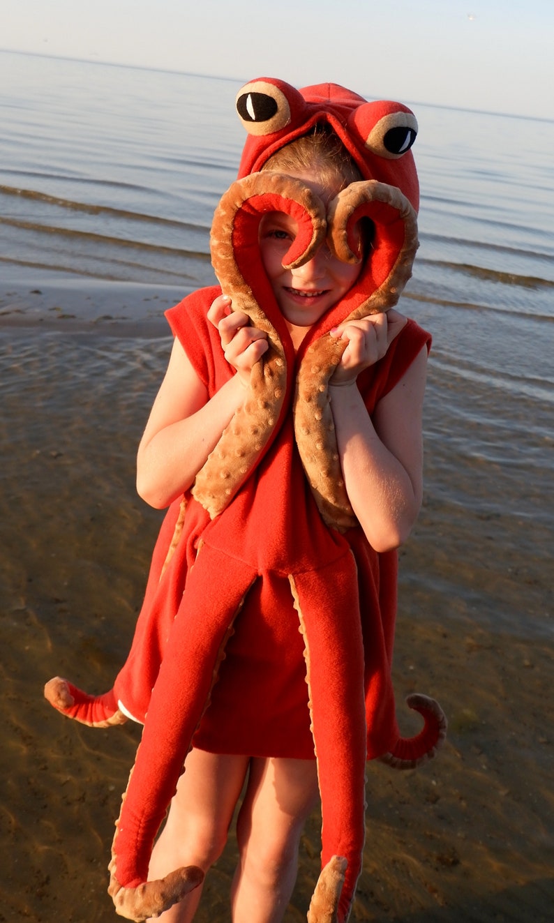 Kids Halloween Costume Octopus