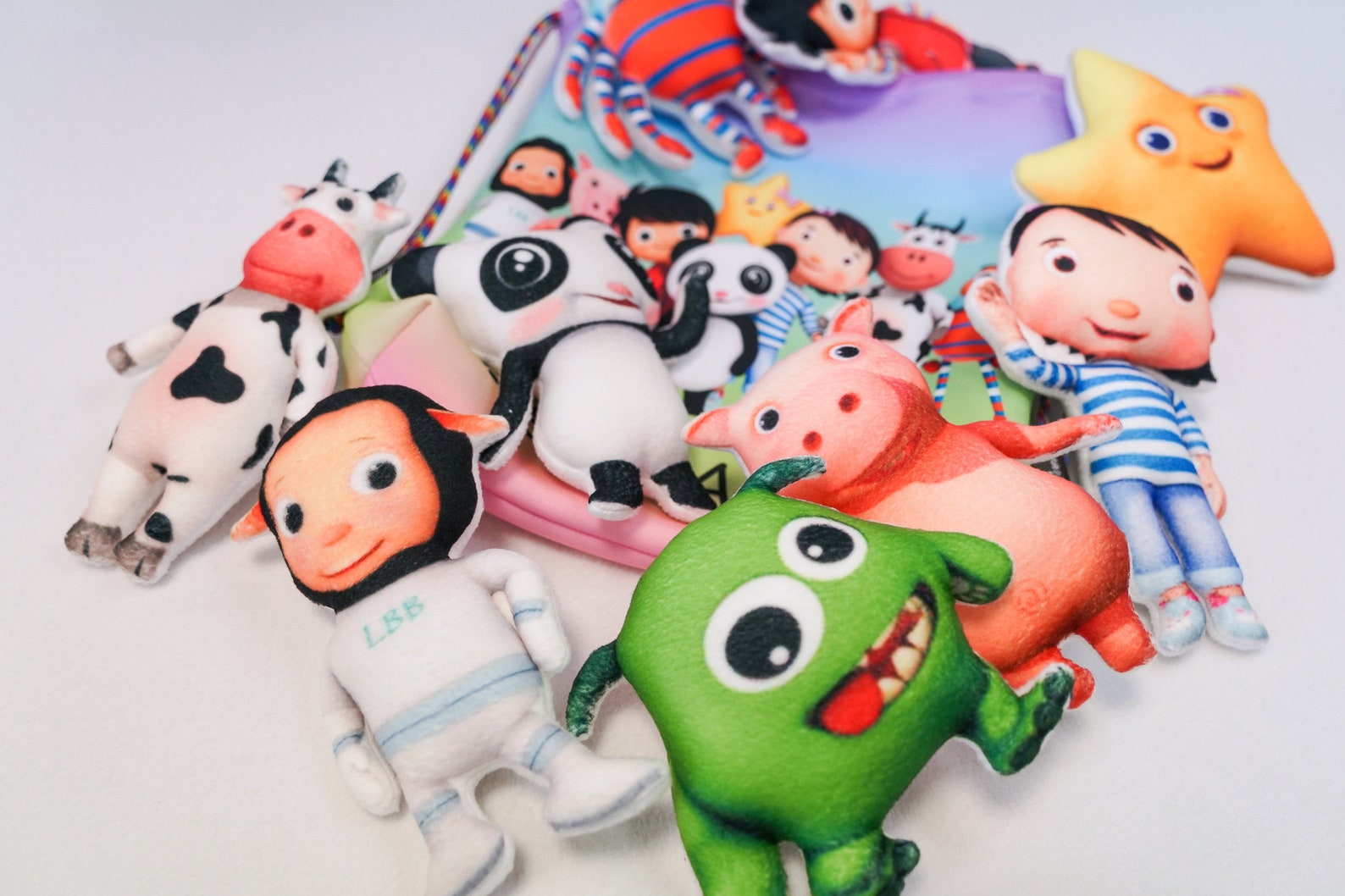 Personalized Little Baby Bum Plushies and Bag Little Baby Etsy