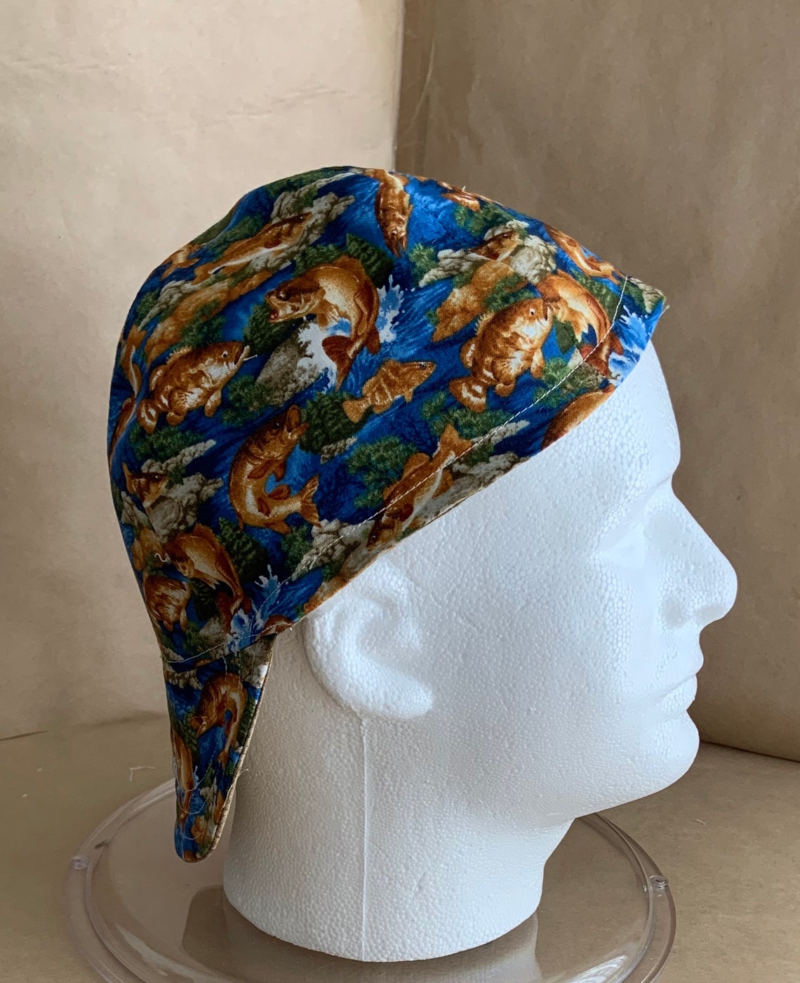 Custom made Welders Cap reversible 2 in 1 washable Etsy
