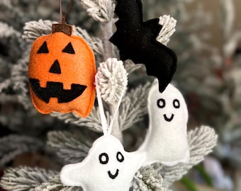 Cute Felt Halloween Ornaments