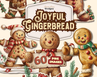 Lebkuchen Clipart PNG, Vintage Weihnachten Lebkuchen Mann, Lebkuchen Weihnachten Cookie Clipart, Lebkuchen digitaler Download, Cookie PNG
