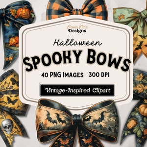 Halloween strikken clipart png, zwarte strik png, digitale downloads Halloween graphics voor scrapbooking, junk Journal, papier ambachten