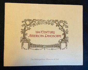 MET 1973 Exhibition Catalog 19th Century Nineteenth Landscape Painting Metropolitan Museum Art New York Art Reference