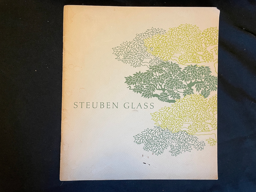1960 Steuben Glass Store Catalog Sourcebook New York Corning Glass