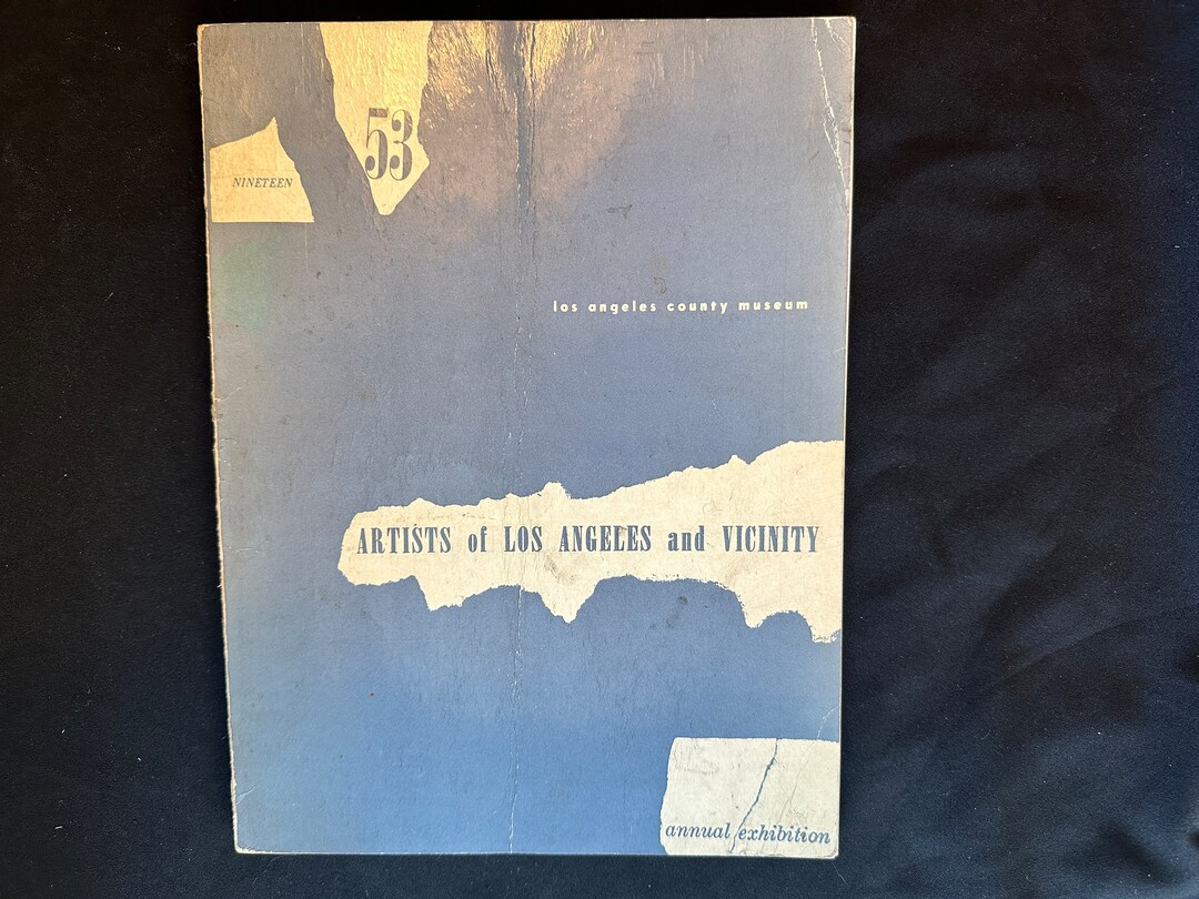 1953 LACMA Exhibition Catalog Los Angeles Artists and Vicinity County