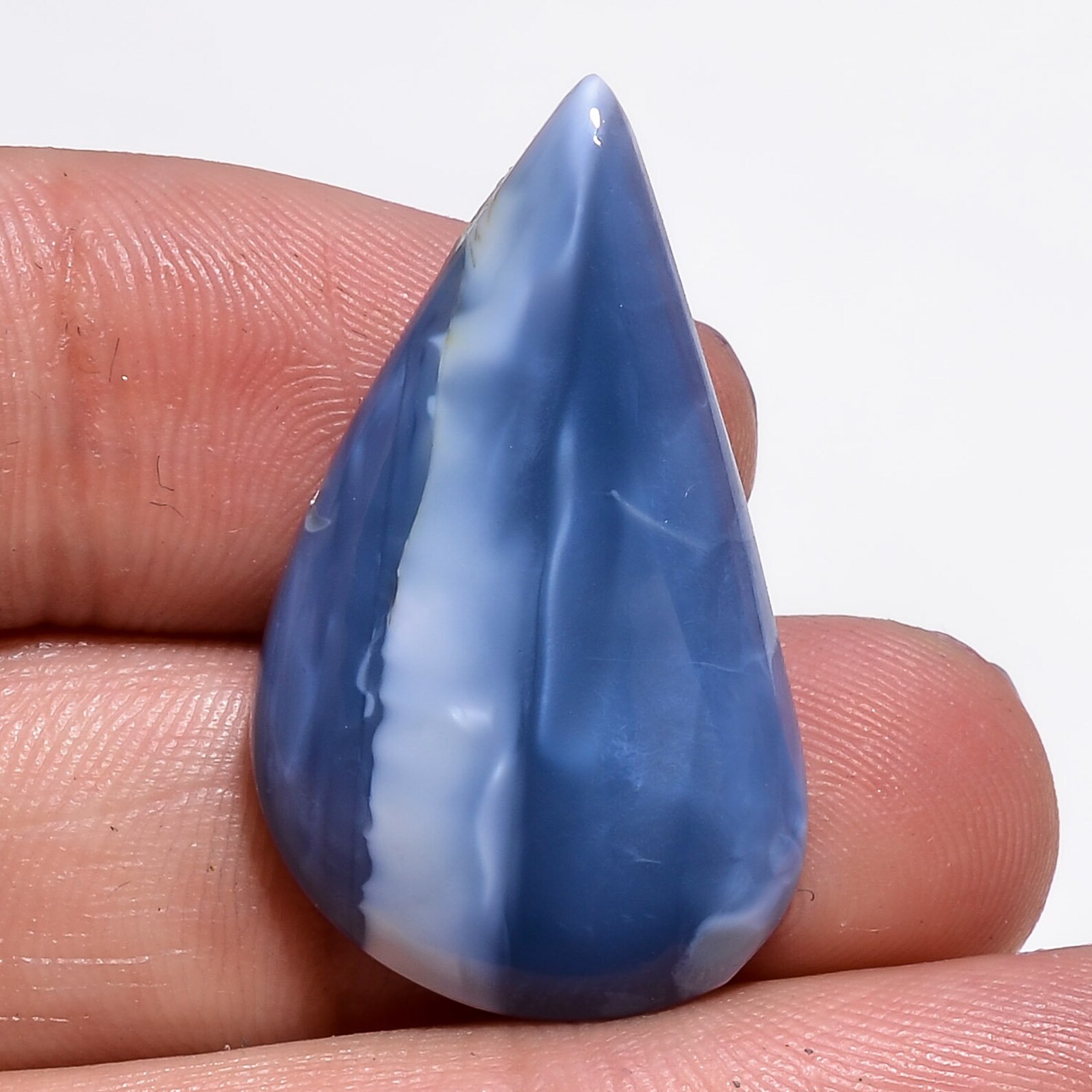Nice Owyhee Blue Opal 31x18x5mm19cts Owyhee Blue Opal Fancy Etsy