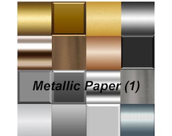 Metallic Scrapbook Paper (1)