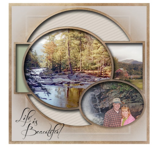 12 X 12 Digital Scrapbook Template 79 Etsy Australia