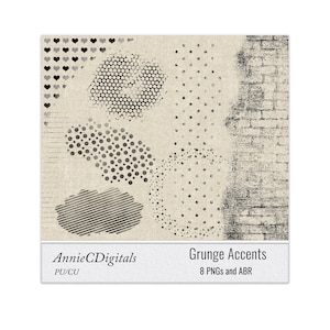 グランジ ブラシ、グランジ アクセント、Photoshop ブラシ、グランジ クリップ アート、グランジ アクセント クリップ アート PNGS
