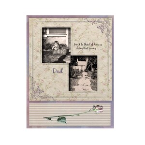 Scrapbook Templates, Digital Scrapbook Template, Scrapbook Pages, Scrapbook Layouts, Scrapbook Template, 8.5x11 template (498-P)