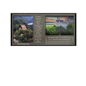 Scrapbook-Vorlage, Digitale Scrapbook-Vorlage, Scrapbook-Seite, Scrapbook-Layout, Doppelseiten-Vorlage, Doppelseiten-Layout 12x24 (533-DP)