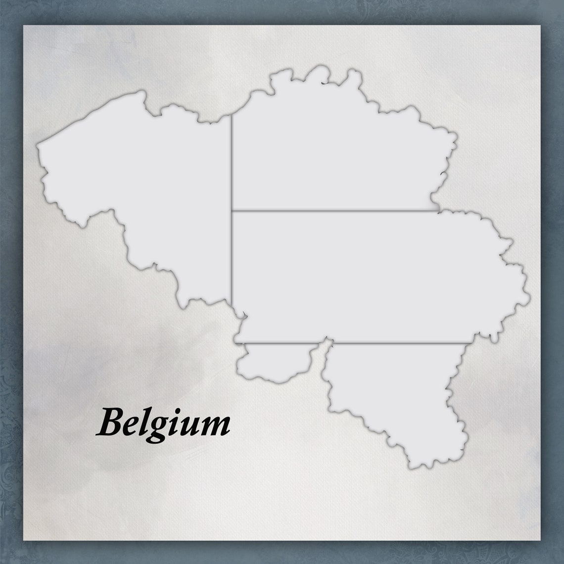 Belgium Scrapbook Template Belgium Scrapbook Page Belgium | Etsy