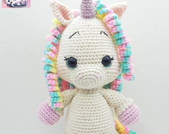 Tutoriel licorne au crochet