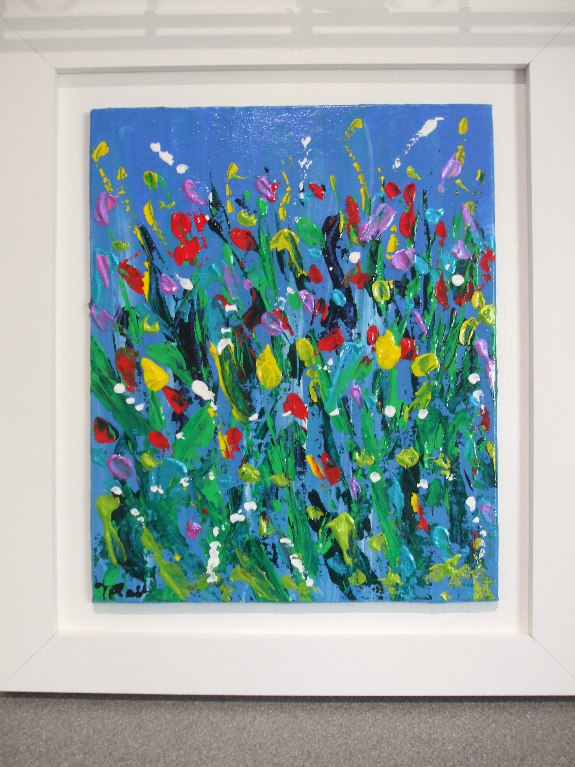 Original Art Acrylics Impasto Painting on 8 x 10 Etsy