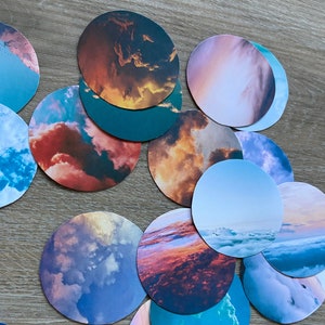 In the clouds pack stickers | dreamy clouds | dreaming of clouds | pink clouds | purple sky stickers | sticker met wolken | in the air |