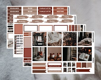 Winter planner sticker kit | Erin Condren | Mascha planner | 163 ...