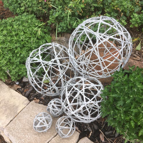 AUTUMN Ball Sphere Molds Concrete Cement Orb Molds Garden Etsy