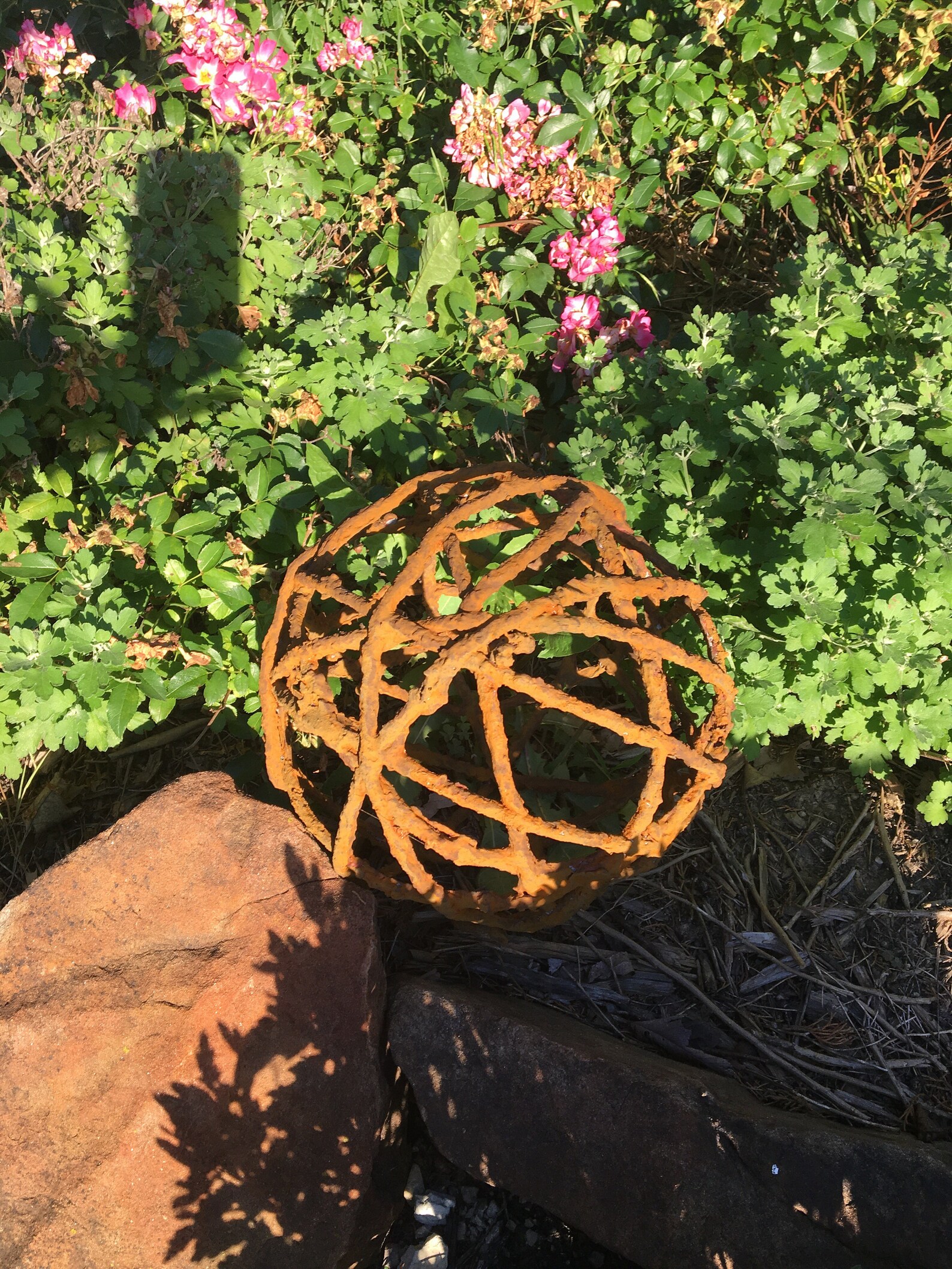 Concrete orb garden spheres. Etsy