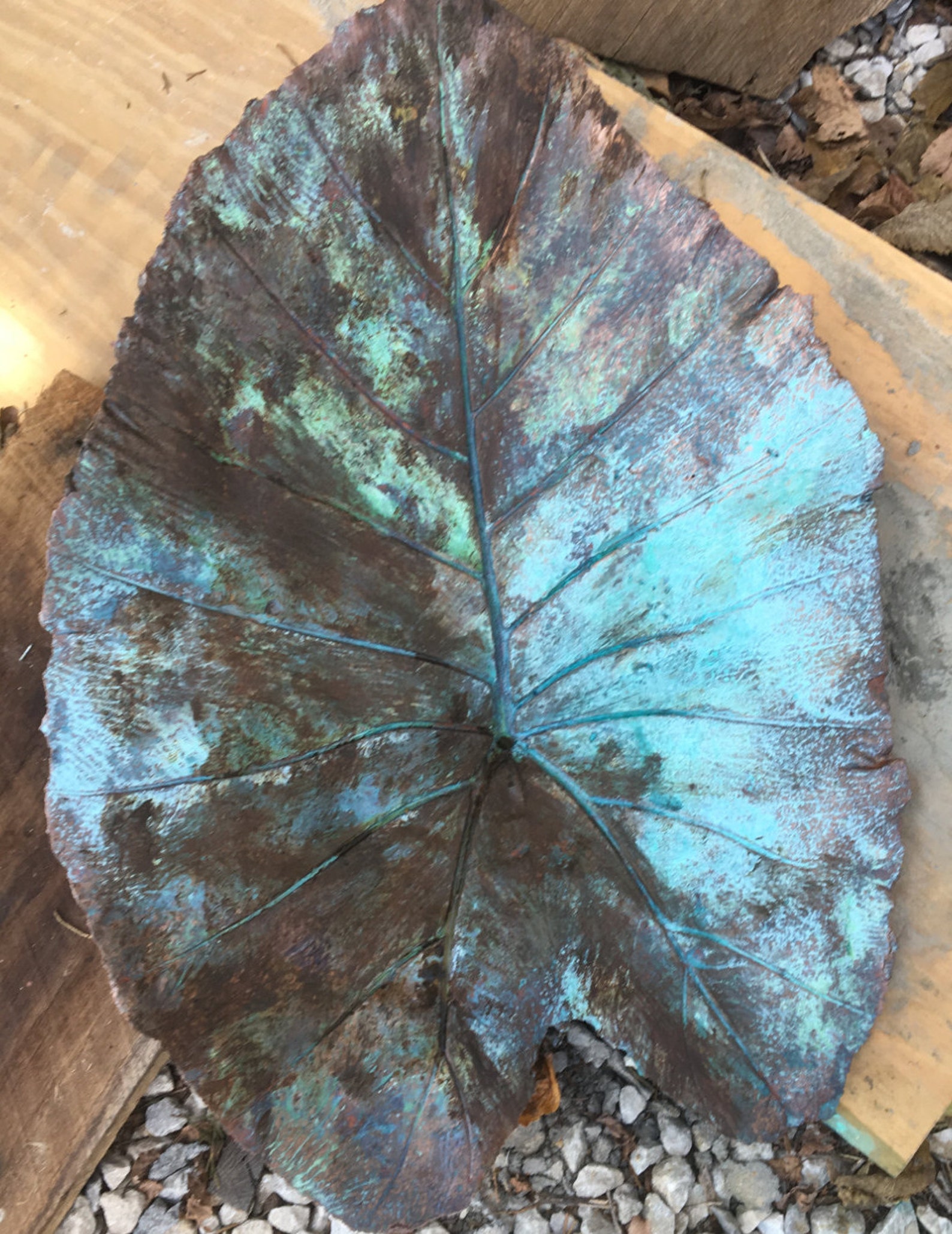 Concrete Elephant Ear Bird Baths Etsy